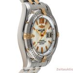 Breitling Cockpit B4935011A669 (2005) - White dial 41 mm Gold/Steel case (7/8)