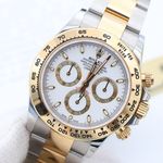 Rolex Daytona 116503 (Onbekend (willekeurig serienummer)) - Wit wijzerplaat 40mm Goud/Staal (6/8)