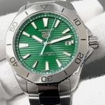 TAG Heuer Aquaracer WBP1115.BA0000 (2025) - Green dial 40 mm Steel case (1/1)