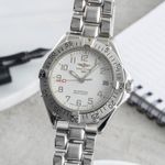Breitling Colt Automatic A17035 (1995) - Wit wijzerplaat 38mm Staal (3/8)