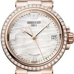 Breguet Marine 9518BR/52/584/D000 (2026) - Zwart wijzerplaat 34mm Roségoud (1/1)