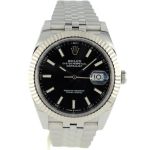 Rolex Datejust 41 126334 (2020) - Zwart wijzerplaat 41mm Staal (1/7)