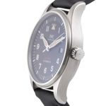 IWC Pilot IW326803 (Onbekend (willekeurig serienummer)) - Zwart wijzerplaat 39mm Staal (6/8)