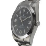 Rolex Explorer 214270 (Onbekend (willekeurig serienummer)) - Zwart wijzerplaat 39mm Staal (7/8)