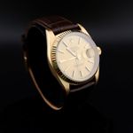 Rolex Datejust 36 16018 (Unknown (random serial)) - Champagne dial 36 mm Yellow Gold case (6/6)