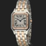 Cartier Panthère W3PN0007 (2024) - White dial 37 mm Gold/Steel case (1/8)