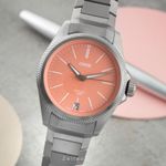 Oris Big Crown ProPilot 01 400 7778 7158-07 7 20 01TLC (Onbekend (willekeurig serienummer)) - Oranje wijzerplaat 39mm Titanium (1/8)