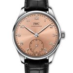 IWC Portuguese Automatic IW358313 (2024) - Roze wijzerplaat 40mm Staal (1/1)