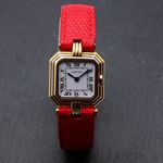 Cartier Trinity 8104 (Unknown (random serial)) - White dial 27 mm Yellow Gold case (4/5)