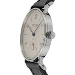 NOMOS Tangente 33 122.S1 (2009) - Wit wijzerplaat 33mm Staal (6/8)