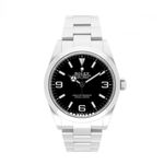 Rolex Explorer 224270 (2025) - Zwart wijzerplaat 40mm Staal (1/5)