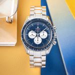 Omega Speedmaster Professional Moonwatch 522.30.42.30.03.001 (Onbekend (willekeurig serienummer)) - Blauw wijzerplaat 42mm Staal (1/8)