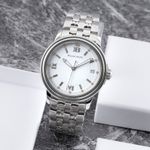 Blancpain Léman Ultra Slim 2100-1127-11 (1995) - Wit wijzerplaat 39mm Staal (1/8)