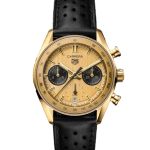 TAG Heuer Carrera CBS2240.FC8319 (2024) - Champagne wijzerplaat 39mm Geelgoud (1/2)