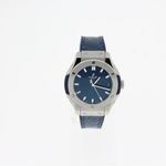 Hublot Classic Fusion Blue 581.NX.7170.LR (2025) - Blue dial 33 mm Titanium case (1/4)