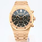 Audemars Piguet Royal Oak Chronograph 26240OR.OO.1320OR.04 (2022) - Groen wijzerplaat 41mm Roségoud (1/1)