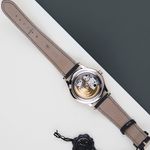 Patek Philippe Annual Calendar 5205G-010 (2017) - Black dial 40 mm White Gold case (6/8)