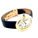 Cartier Baignoire 1954 (Onbekend (willekeurig serienummer)) - Zilver wijzerplaat 31mm Geelgoud (3/8)