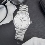 Longines Master Collection L2.628.4.77.6 (Onbekend (willekeurig serienummer)) - Wit wijzerplaat 39mm Staal (3/8)