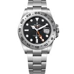 Rolex Explorer II 226570 (Onbekend (willekeurig serienummer)) - Zwart wijzerplaat 42mm Staal (1/8)