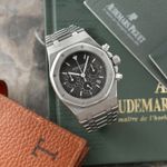 Audemars Piguet Royal Oak Chronograph 25860ST.OO.1110ST.02 (2002) - Blue dial 39 mm Steel case (3/8)