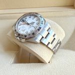 Rolex Explorer II 216570 (2012) - Wit wijzerplaat 42mm Staal (5/7)