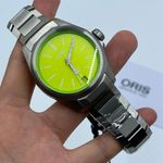 Oris ProPilot X 01 400 7778 7157-Set (2023) - Groen wijzerplaat 39mm Titanium (8/8)