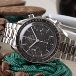 Omega Speedmaster Reduced 3510.50.00 (1999) - Zwart wijzerplaat 39mm Staal (2/8)