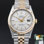 Rolex Datejust 36 16233 (2000) - 36mm Goud/Staal (1/8)
