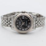 Rolex Lady-Datejust 179174 (2014) - Zwart wijzerplaat 26mm Staal (4/8)