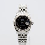 Rolex Lady-Datejust 179174 (2014) - Zwart wijzerplaat 26mm Staal (1/8)