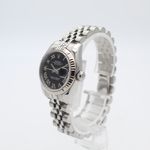 Rolex Lady-Datejust 179174 (2014) - Zwart wijzerplaat 26mm Staal (2/8)