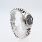 Rolex Lady-Datejust 179174 (2014) - Zwart wijzerplaat 26mm Staal (3/8)