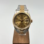 Rolex Datejust 36 16233 (2000) - Champagne dial 36 mm Gold/Steel case (3/7)