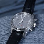 IWC Pilot Spitfire Chronograph IW387809 (2016) - Silver dial 43 mm Steel case (8/8)