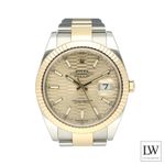 Rolex Datejust 41 126333 (2023) - Champagne dial 41 mm Gold/Steel case (3/8)