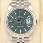 Rolex Datejust 41 126334 (2023) - Green dial 41 mm Steel case (1/8)
