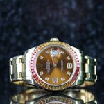 Rolex Pearlmaster 86348SAJOR (2016) - Multi-colour dial 39 mm Yellow Gold case (1/8)