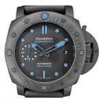 Panerai Luminor Submersible PAM00960 (2024) - Zwart wijzerplaat 42mm Carbon (1/8)