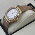 Patek Philippe Nautilus 7010R-011 (2020) - Zilver wijzerplaat 32mm Roségoud (4/8)