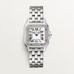 Cartier Panthère W4PN0008 (2024) - Zilver wijzerplaat 37mm Staal (1/1)