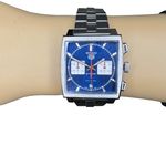 TAG Heuer Monaco CBL2111.BA0644 (2024) - Blauw wijzerplaat 39mm Staal (1/8)