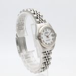 Rolex Lady-Datejust 69174 (1999) - Wit wijzerplaat 26mm Staal (2/8)