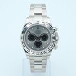 Rolex Daytona 116509 (2017) - Silver dial 40 mm White Gold case (2/7)