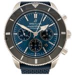 Breitling Superocean Heritage II Chronograph AB0162121C1S1 (2024) - Blauw wijzerplaat 44mm Staal (1/8)