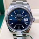 Rolex Datejust 36 126200 (2024) - Blue dial 36 mm Steel case (1/1)