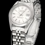 Rolex Lady-Datejust 69174 (1989) - Zilver wijzerplaat 26mm Staal (7/8)