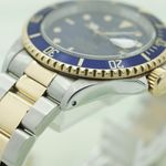 Rolex Submariner Date 116613 (1996) - Blue dial 40 mm Gold/Steel case (6/8)