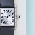 Cartier Tank W4TA0031 (2025) - Silver dial 30 mm Steel case (5/8)