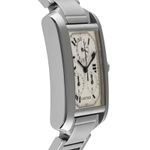 Cartier Tank Française W51001Q3 (1999) - Wit wijzerplaat 28mm Staal (7/8)